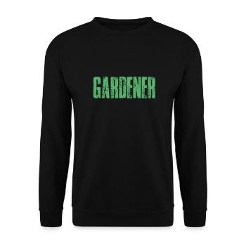 Jardiniers Jardiniers Jardinage Jardinage - Sweat-shirt Unisexe - noir - Devant - Alina (178cm) & Michal (187cm)