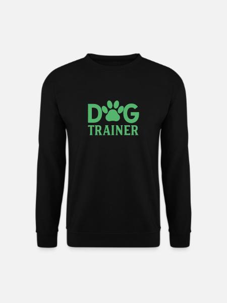 Trick Hundetrainer Hundeschule Hundeerziehung Hund - Unisex Pullover - Schwarz
