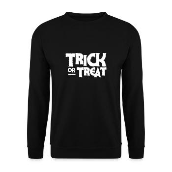 Halloween Halloween Halloween Halloween - Sweat-shirt Unisexe - noir - Devant - Alina (178cm) & Michal (187cm)