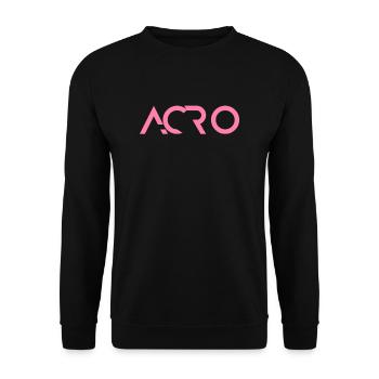 Mama Acro Acroyoga Übungen Yoga - Unisex Pullover - Schwarz - Vorne - Alina (178cm) & Michal (187cm)