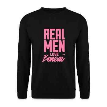 Plant - Unisex Sweatshirt - black - Front - Alina (178cm) & Michal (187cm)