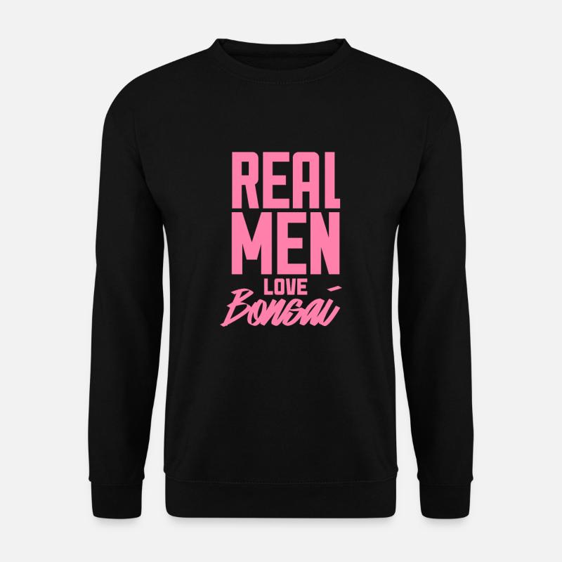 Pflanze - Unisex Pullover - Schwarz