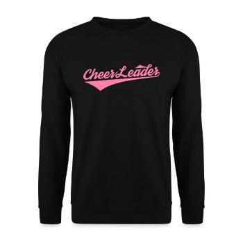 Cheerleading - Unisex Pullover - Schwarz - Vorne - Alina (178cm) & Michal (187cm)