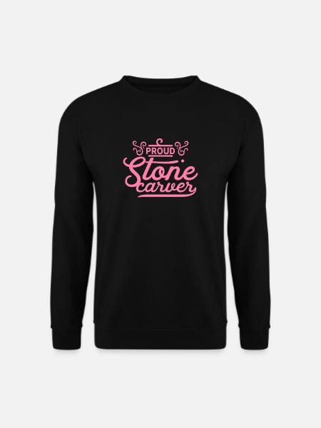 Tailleur de pierre tailleur de pierre pierre tailleur de pierre maman - Sweat-shirt Unisexe - noir