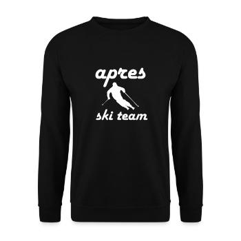 Équipe Après Ski - Sweat-shirt Unisexe - noir - Devant - Alina (178cm) & Michal (187cm)