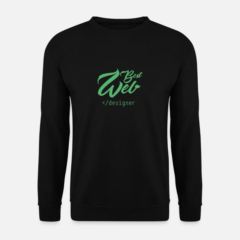 Web Entwickler - Unisex Pullover - Schwarz
