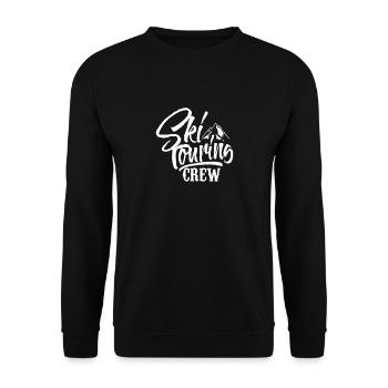 Skitour Mannschaft - Unisex Pullover - Schwarz - Vorne - Alina (178cm) & Michal (187cm)