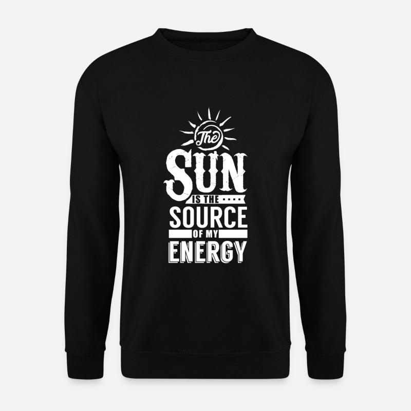 solar power - Unisex Sweatshirt - black