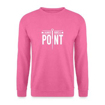 Acupuncture acupuncture - Sweat-shirt Unisexe - rose - Devant