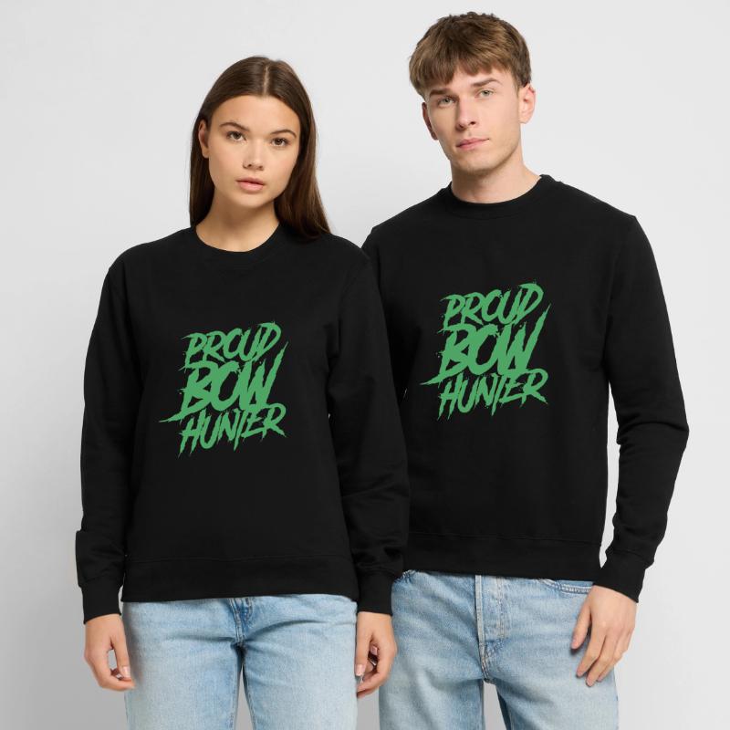 Bogenschütze Bogenjagd Bogenjäger Pfeil Bogen Unisex Pullover