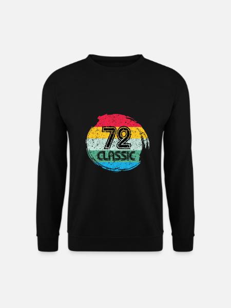 72 Vintage Outfit - Unisex Pullover - Schwarz