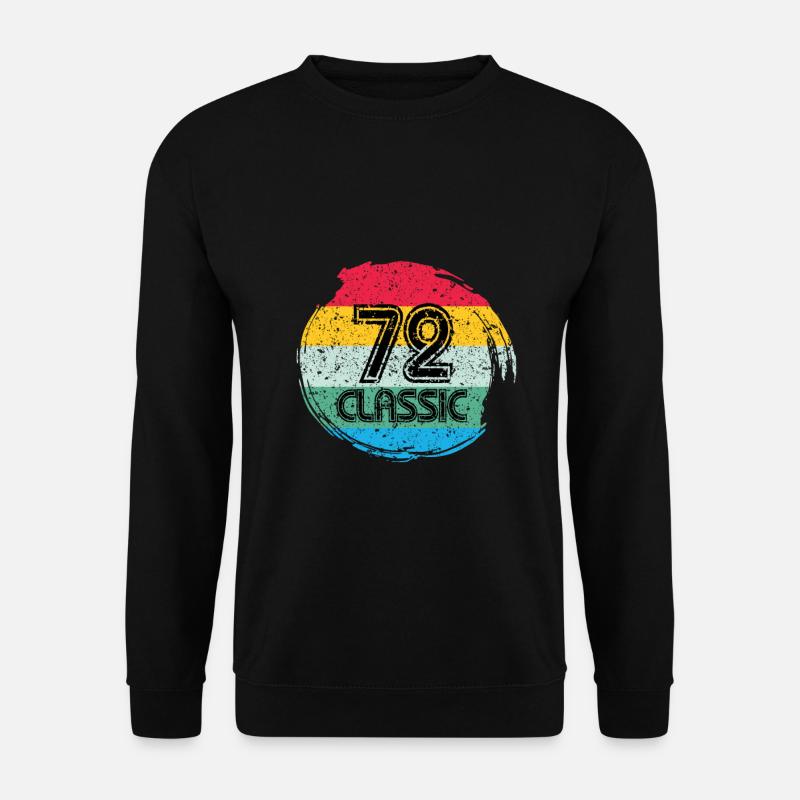 72 Vintage Outfit - Unisex Pullover - Schwarz