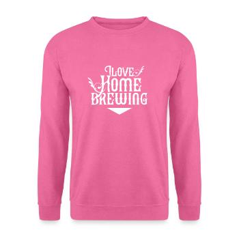 Home brewers brew home brewed brewery - Unisex Sweatshirt - pink - Front