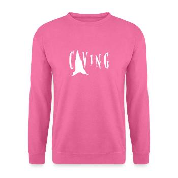 Forscher Höhle Höhlenforscher Höhlenforschung Team - Unisex Pullover - Pink - Vorne