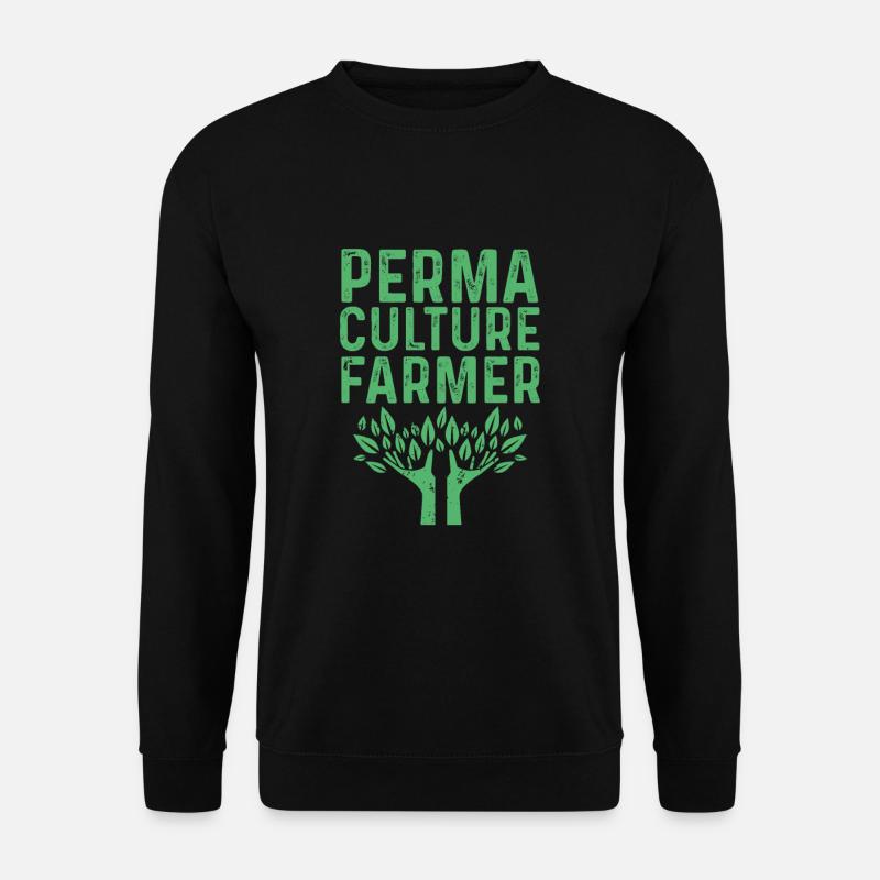 Permakultur Gärtner - Unisex Pullover - Schwarz