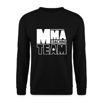 Kampfsport MMA Trainer - Unisex Pullover - Schwarz - Vorne - Alina (178cm) & Michal (187cm)