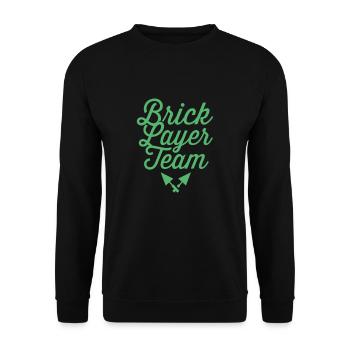 mason - Unisex Sweatshirt - black - Front - Alina (178cm) & Michal (187cm)