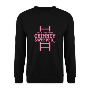 Schornsteinfegerin - Sweat-shirt Unisexe - noir - Devant - Alina (178cm) & Michal (187cm)