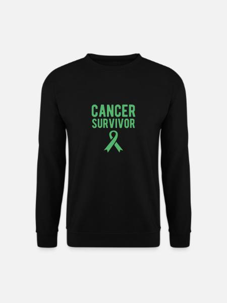 Hoffnung Krebs Überlebender Tumor Brustkrebs Sieg - Unisex Pullover - Schwarz