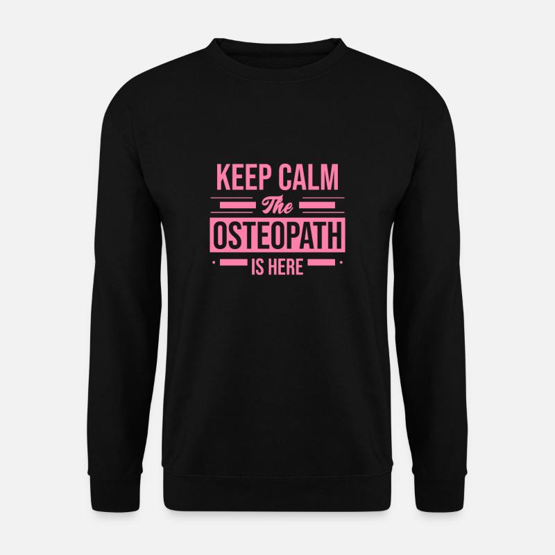 Osteopath Osteopathie - Unisex Pullover - Schwarz