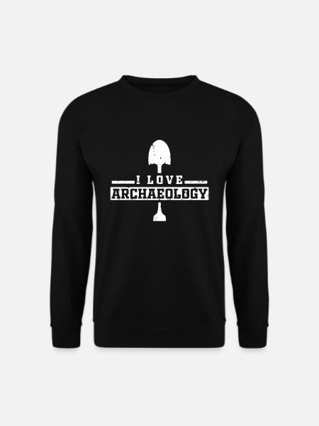 Équipe archéologie archéologue archéologue déterrer - Sweat-shirt Unisexe - noir