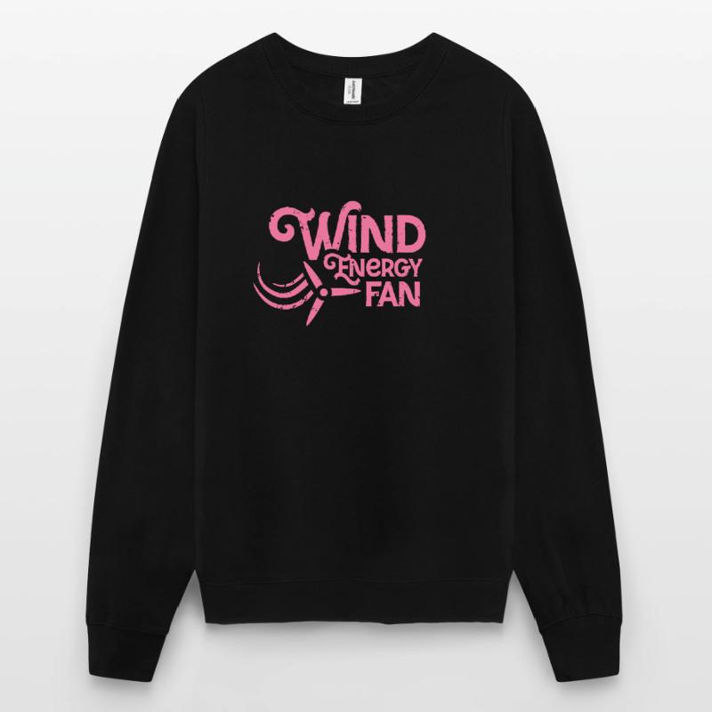 Énergie éolienne éolienne éolienne roue éolienne Sweat-shirt Unisexe