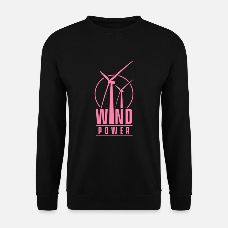 Windmühle - Unisex Pullover - Schwarz