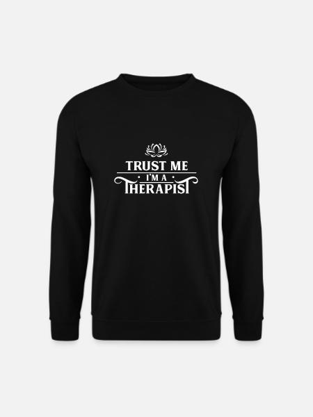 Therapeut Therapeutin Beruf Therapie Team - Unisex Pullover - Schwarz