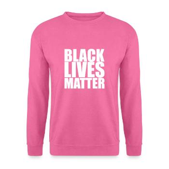 Black Lives Matter - Unisex Pullover - Pink - Vorne