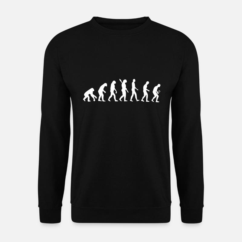 Evolution Mobile Recherches Téléphone en ligne Mobile Monkeys - Sweat-shirt Unisexe - noir