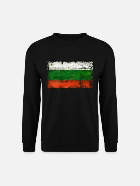 Bulgaria - Bulgarien - Unisex Pullover - Schwarz