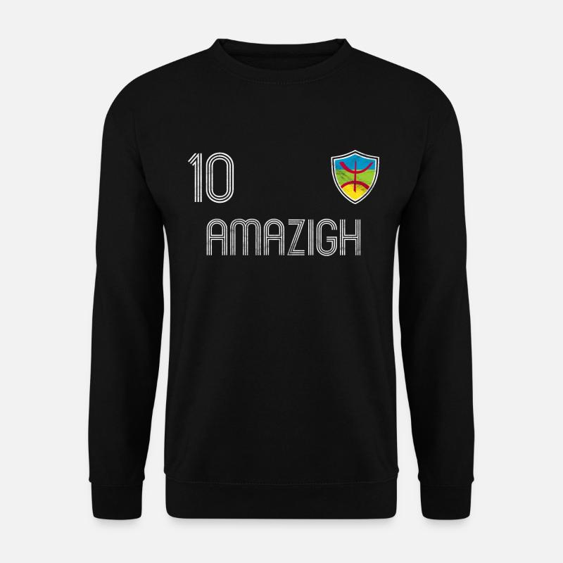 Amazigh Fußball Mannschaft - Unisex Pullover - Schwarz