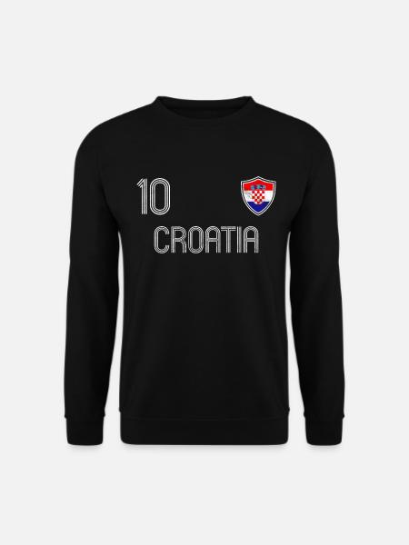 Kroatien Fußball Mannschaft - Unisex Pullover - Schwarz
