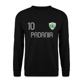Équipe de football padanie - Sweat-shirt Unisexe - noir - Devant - Alina (178cm) & Michal (187cm)