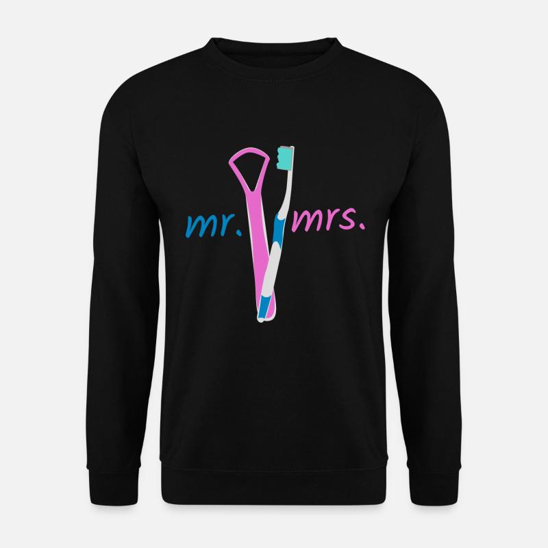 Mr. Mrs. - Unisex Sweatshirt - black
