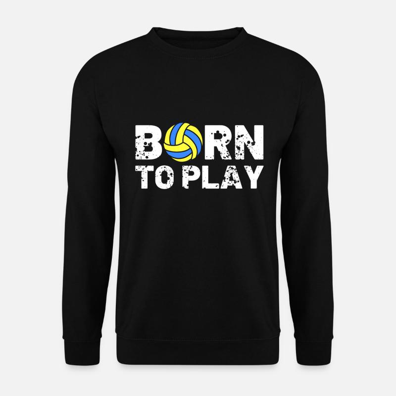 Volleyball - Unisex Pullover - Schwarz