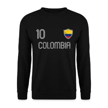 Colombie Équipe de football - Sweat-shirt Unisexe - noir - Devant - Alina (178cm) & Michal (187cm)