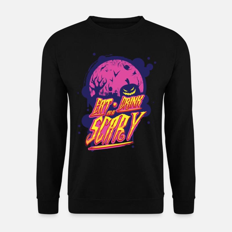 Halloween - Unisex Pullover - Schwarz