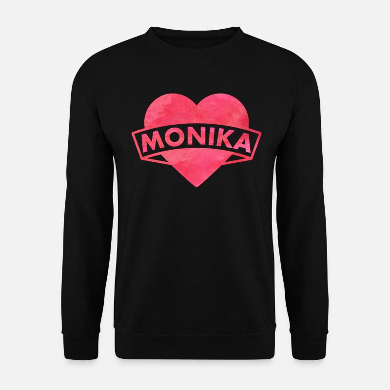 Monika - Unisex Pullover - Schwarz