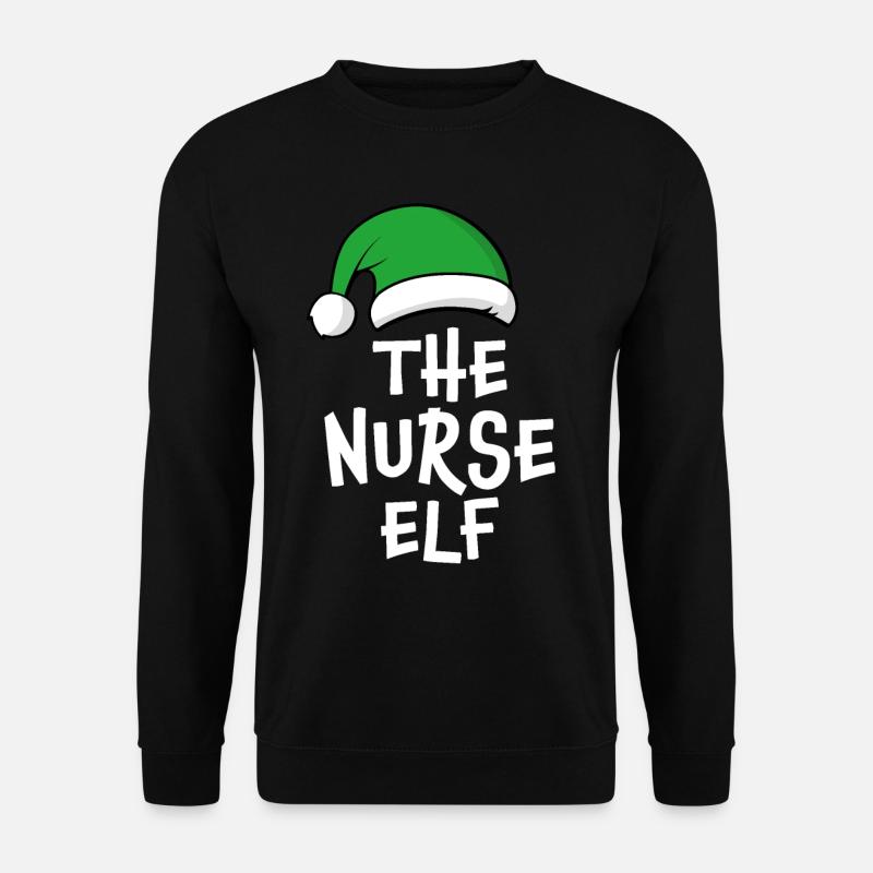 Die Krankenschwester Elf - Unisex Pullover - Schwarz