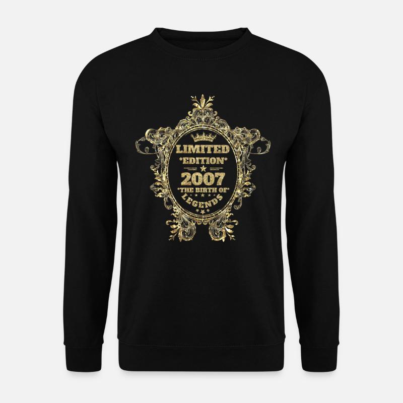 2007 - Unisex Pullover - Schwarz