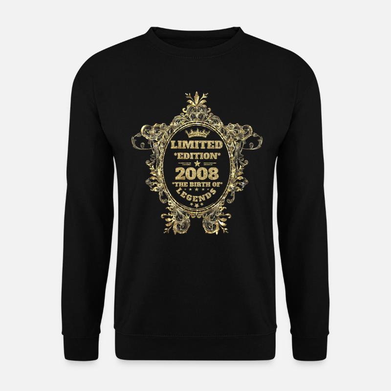 2008 - Unisex Pullover - Schwarz