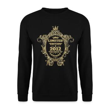 2012 - Unisex Sweatshirt - black - Front - Alina (178cm) & Michal (187cm)