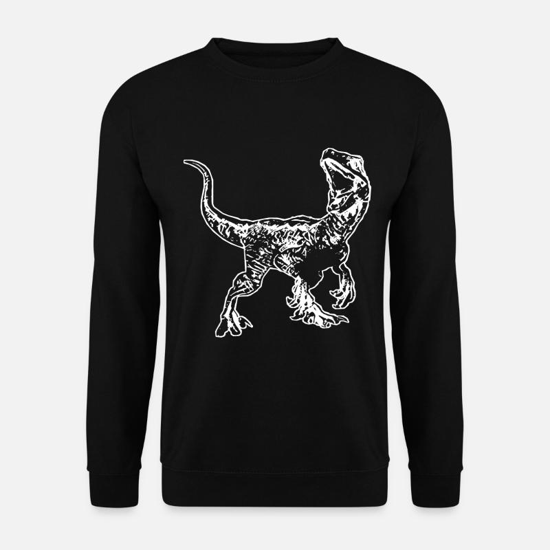 Velociraptor - Unisex Pullover - Schwarz