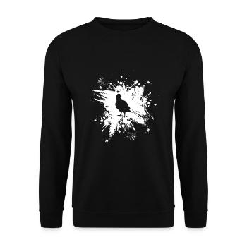Colombophiles Colombophiles Pigeons voyageurs Oiseaux Élevage de pigeons - Sweat-shirt Unisexe - noir - Devant - Alina (178cm) & Michal (187cm)