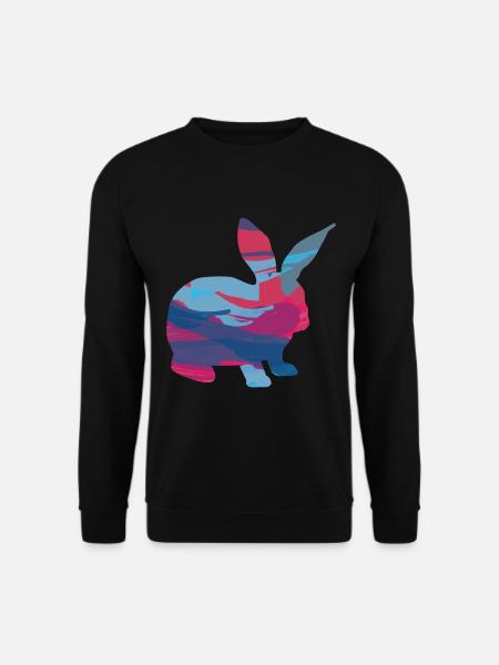 Rabbit Rabbit Rabbit - Unisex Sweatshirt - black