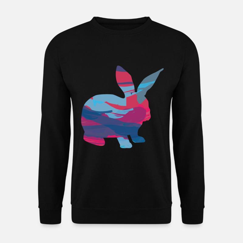Rabbit Rabbit Rabbit - Unisex Sweatshirt - black