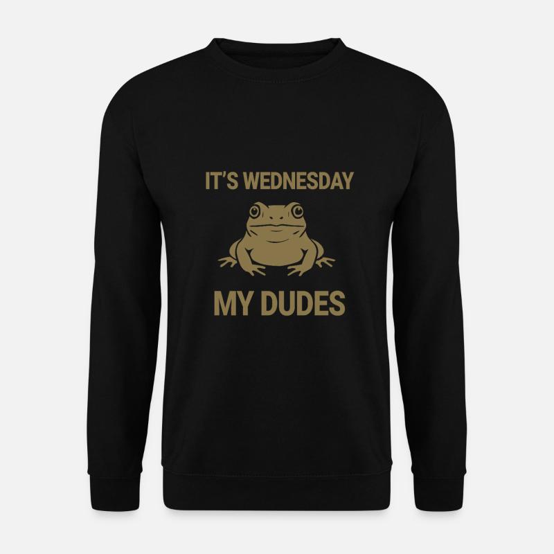 C’est mercredi mes gars - Sweat-shirt Unisexe - noir