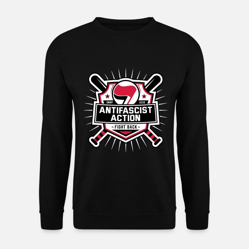 ANTIFA - Antifascist Action (I) - Unisex Sweatshirt - black