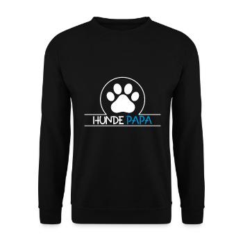 Best dog dad gift master dog owner - Unisex Sweatshirt - black - Front - Alina (178cm) & Michal (187cm)